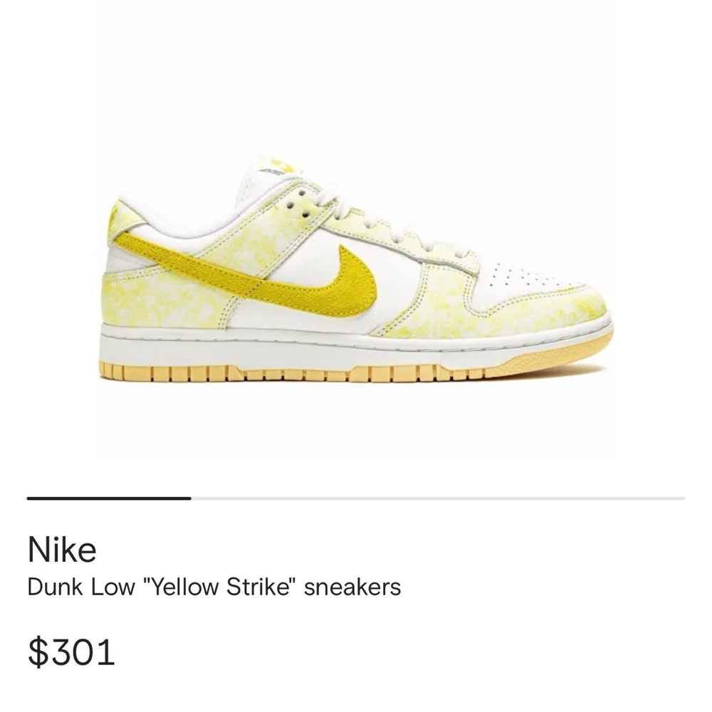 Dunk Low “Yellow Strike” - Picture 13 of 13